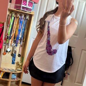 Nike shirt with design in the Nike symbol